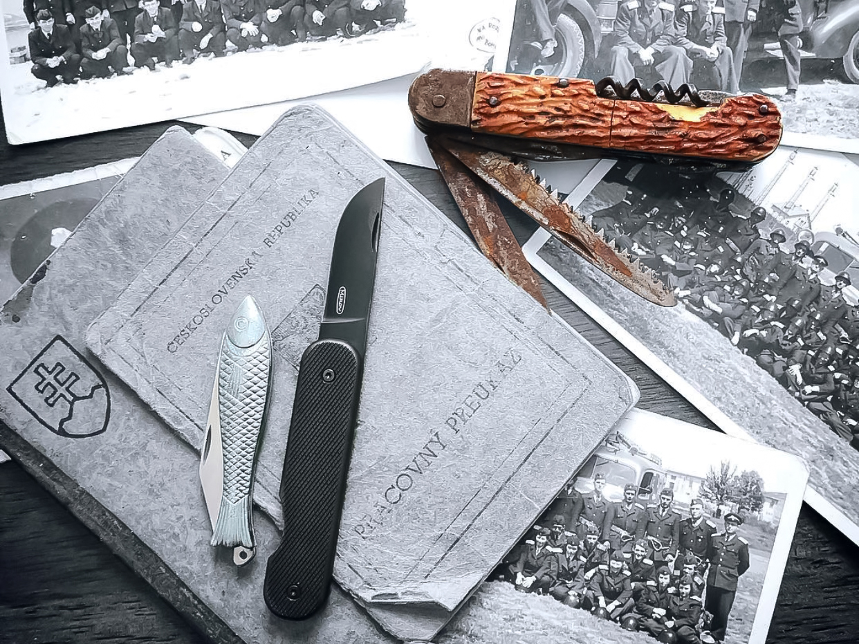 Coltello Mikov Fish e Mikov Fixir – foto storica